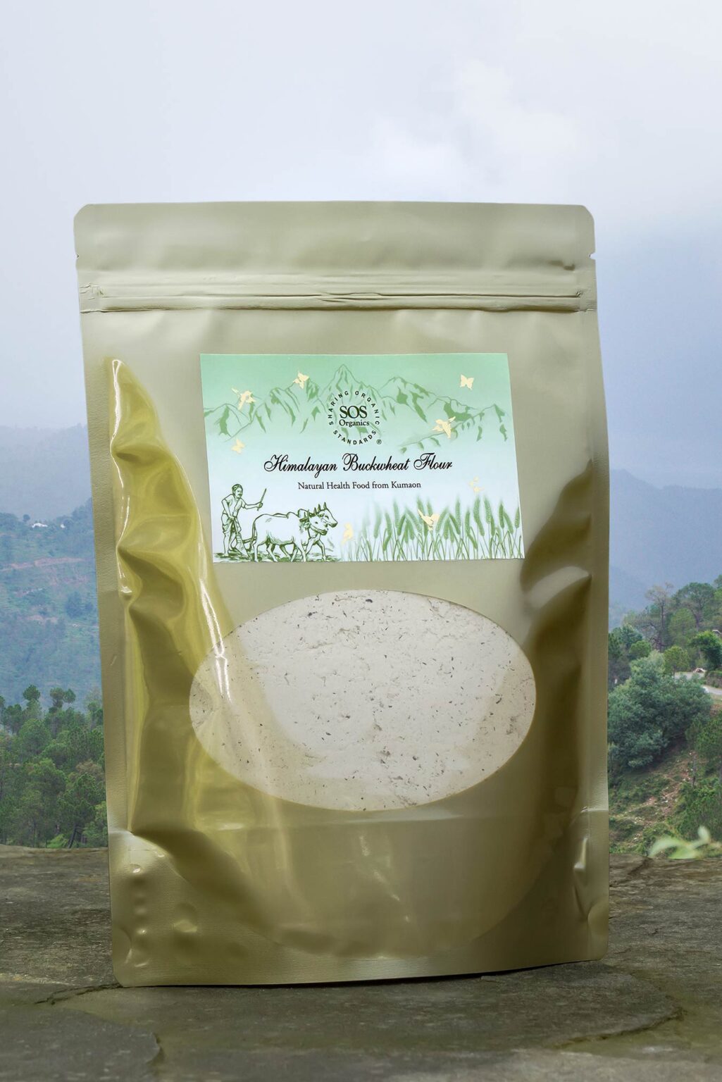 Himalayan Buckwheat Flour Certified Organic Uttarakhand Hemp & Organics