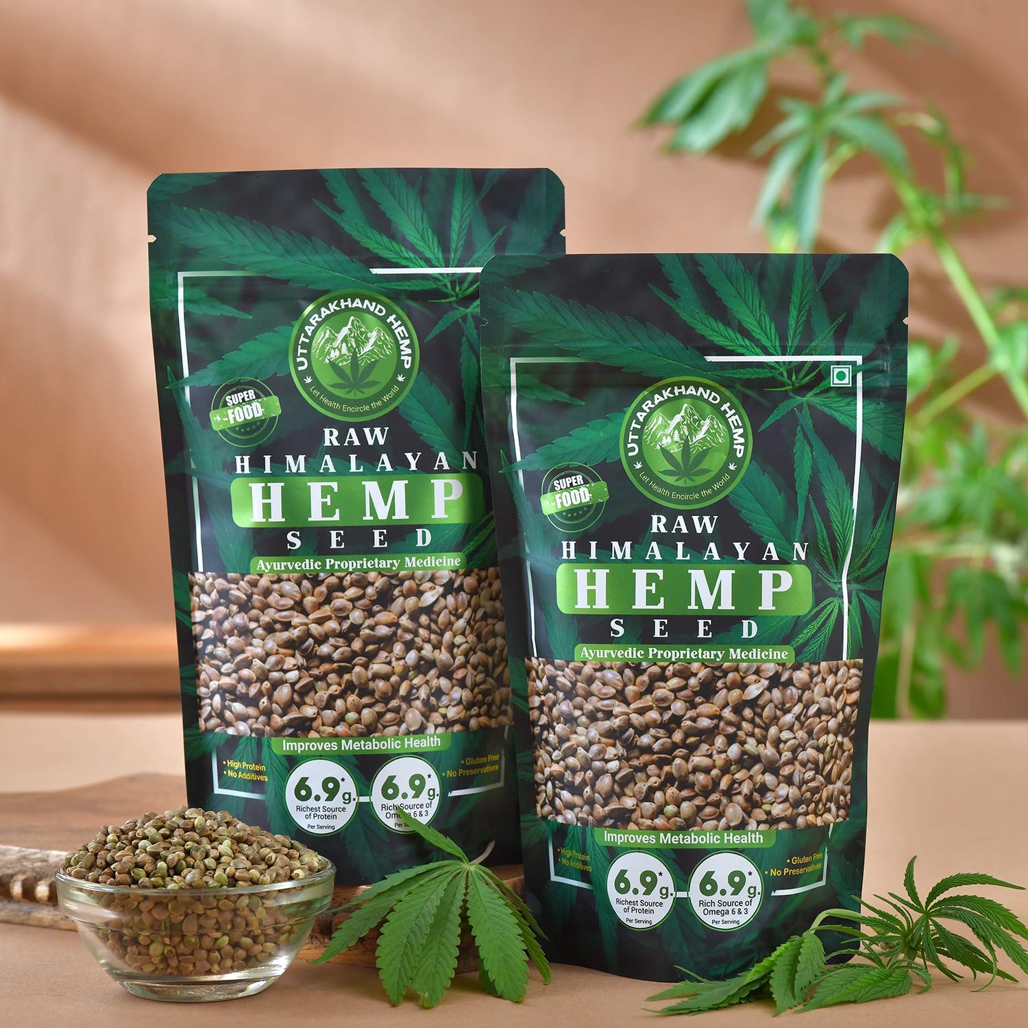 Pack OF 2 Hempseed 200gms